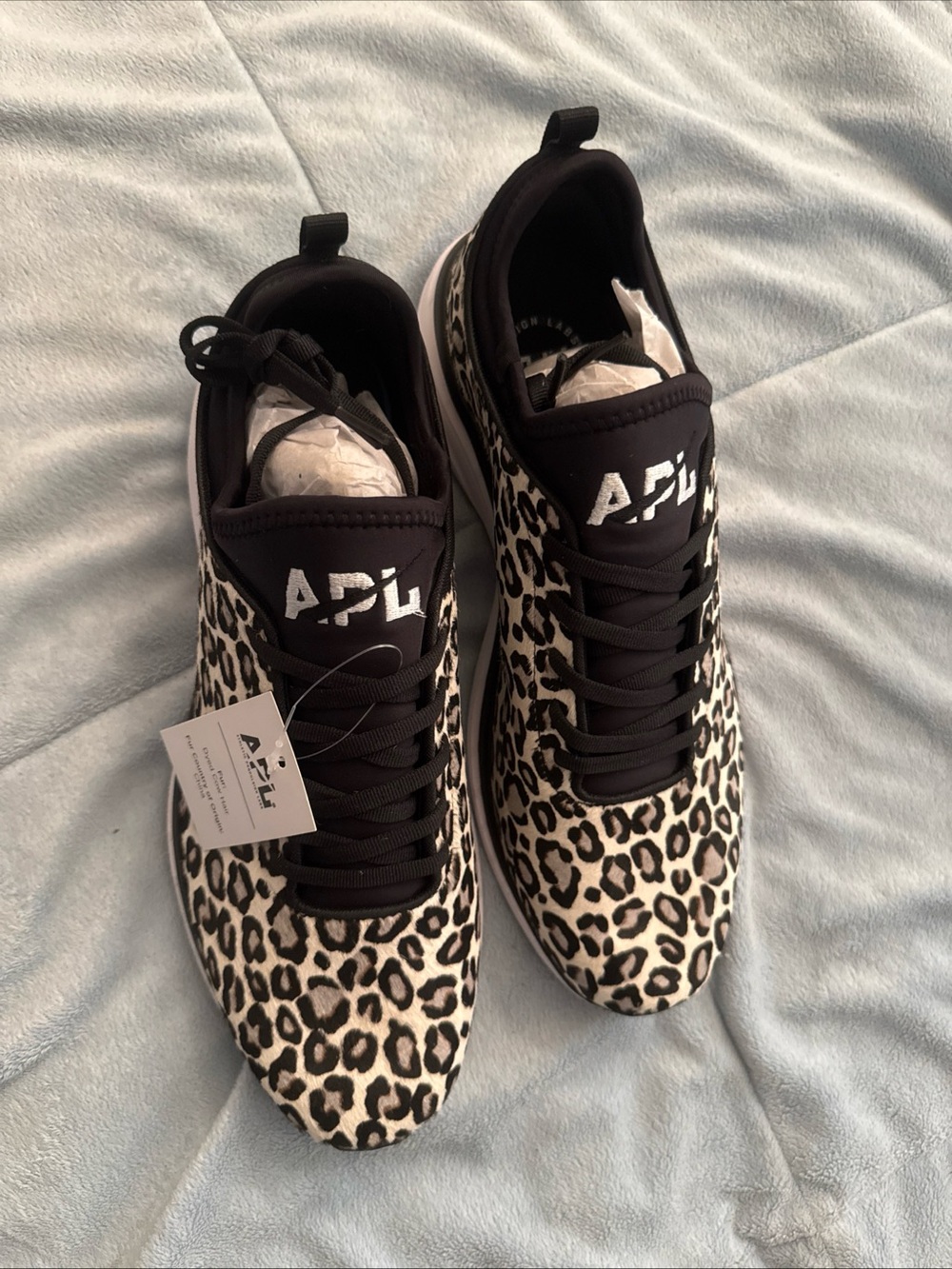 New In Box Athletic Propulsion Lab MEN'S SHOES SNEAKERS LEOPARD PRINT SIZE 12